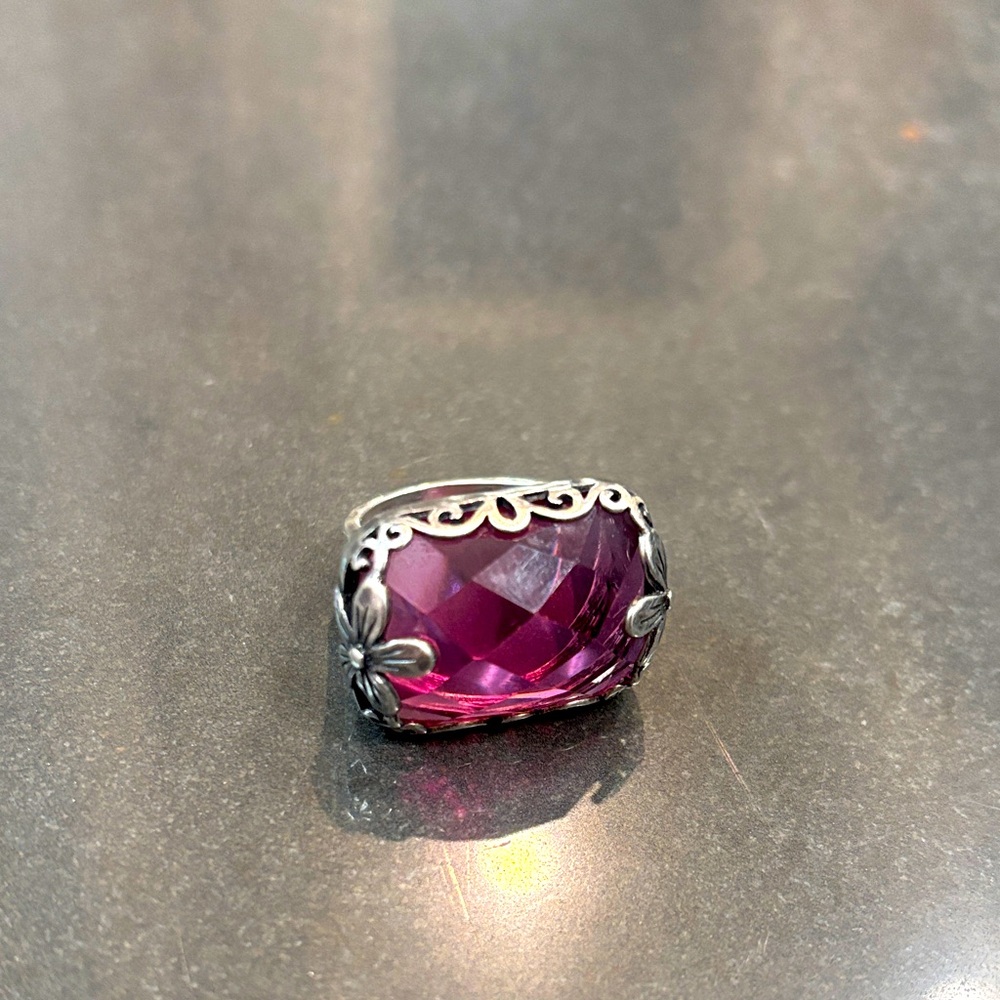 Silpada berry-licius raspberry Ring
